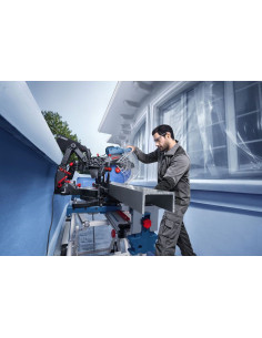 Bosch EXCM341-305GD kotna žaga z vrečko za prah. 2