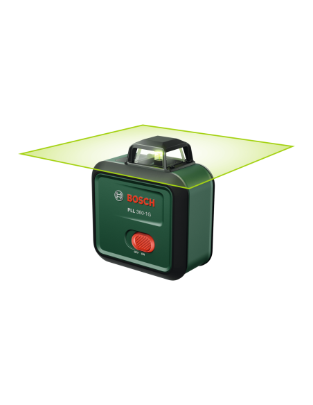 Bosch laserski nivelir PLL 360-1G za natančno poravnavo.