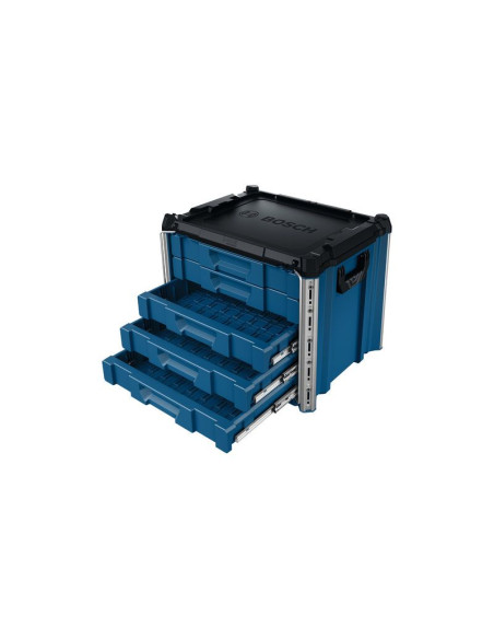 Bosch kovček L-BOXX Contractor 476 s štirimi odprtimi predali.