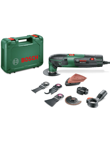 Večnamensko orodje PMF 220 CE, kovček + 9-delni...